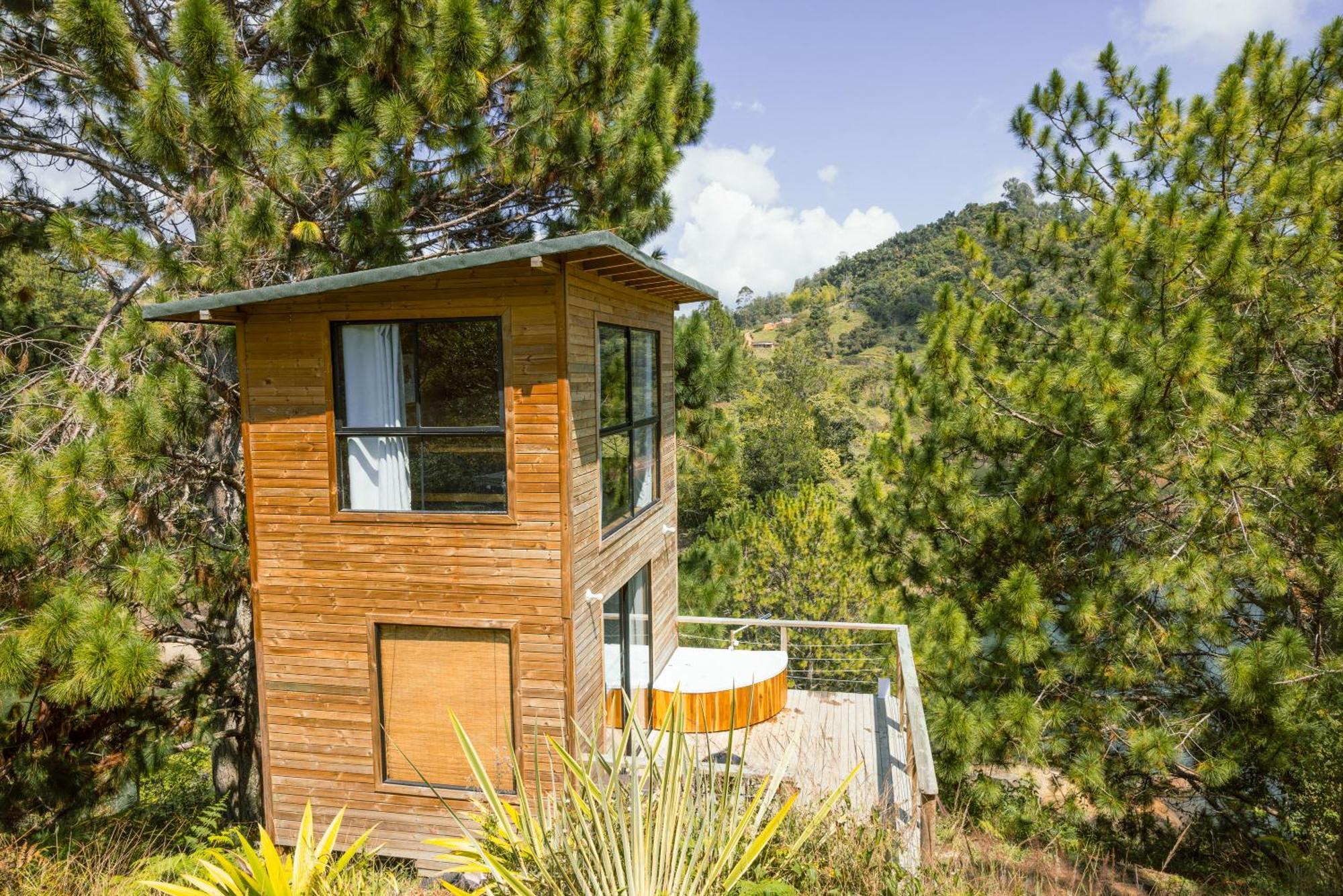 Villa Refugio Himalaya - Guatapé Exterior foto