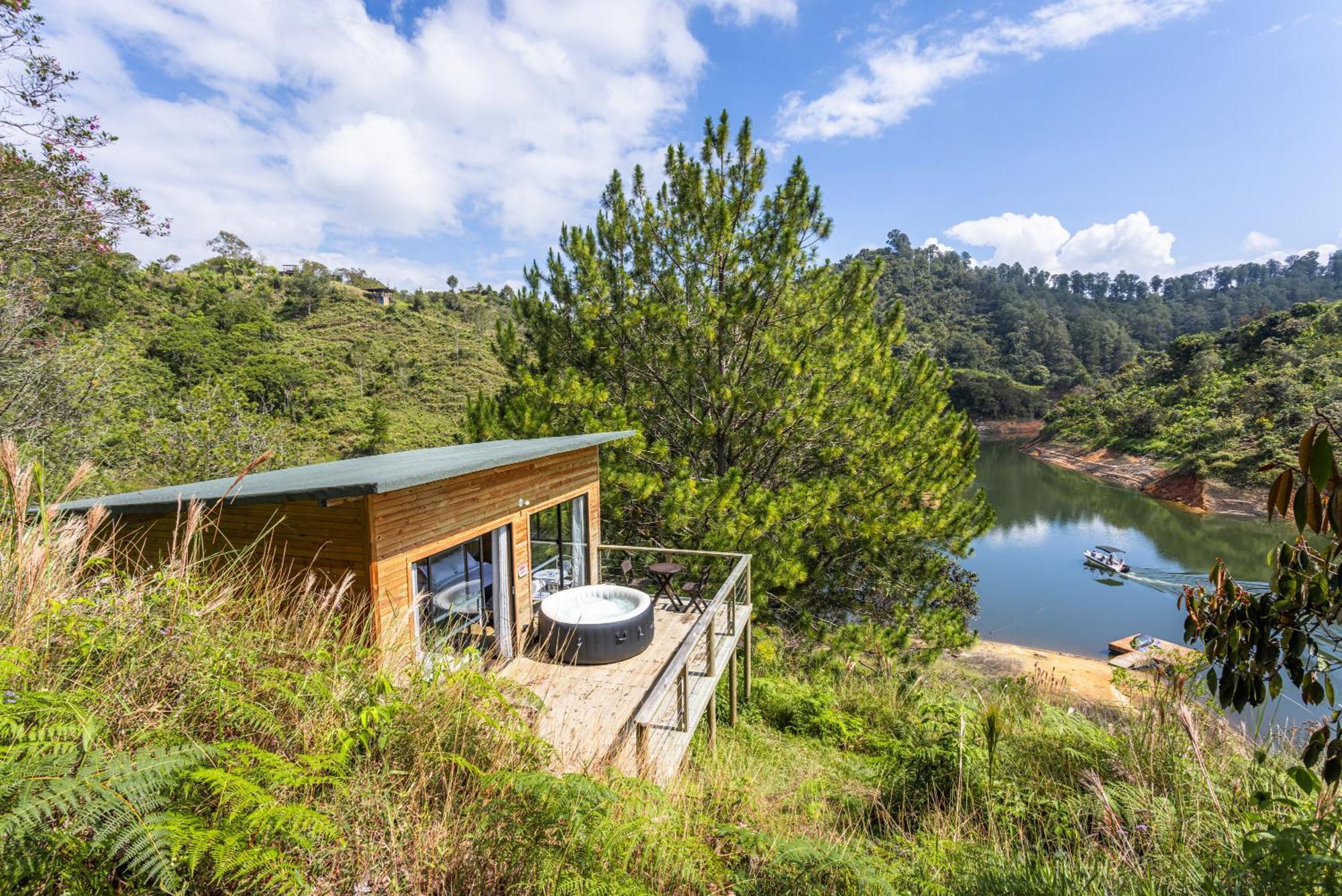 Villa Refugio Himalaya - Guatapé Exterior foto